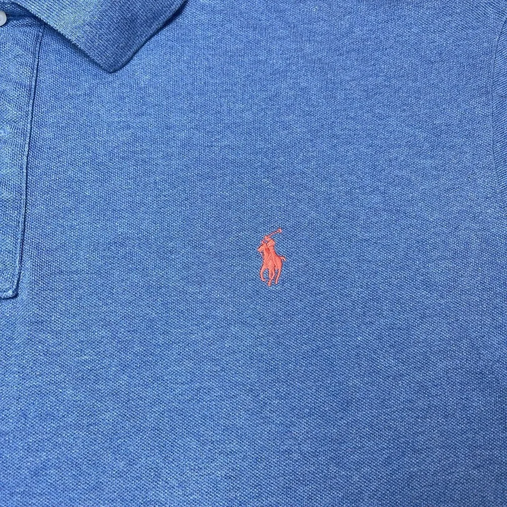 Polo Ralph Lauren Polo Shirt Mens 3XB Big Blue Embroidered Pony Knit Golf